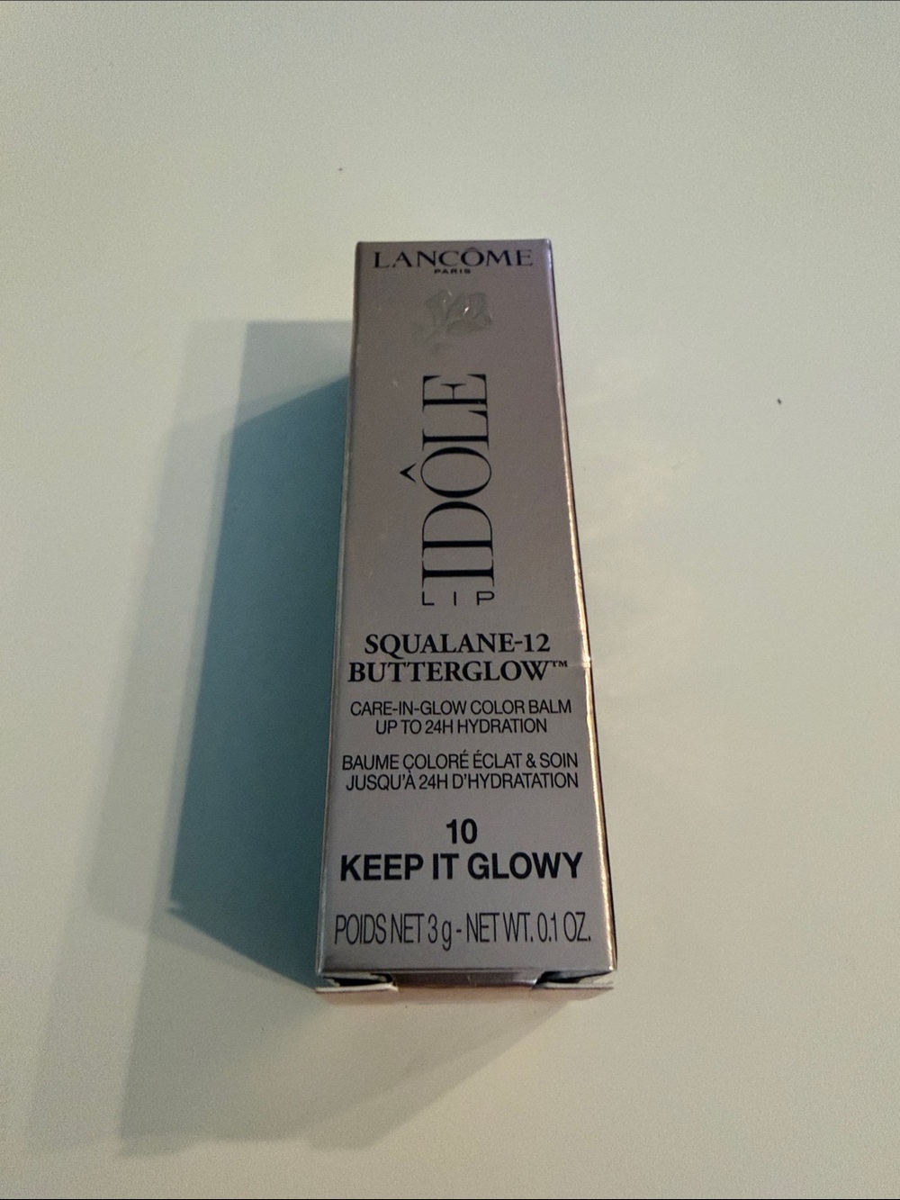 Lancôme Idole Squalane-12 Butterglow Lip Balm - 10 Keep It Glowy NIB